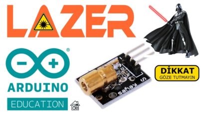 Video URLARDUINO ile LAZER Sensör Kullanımı ❤ (İlkokul Seviyesi)